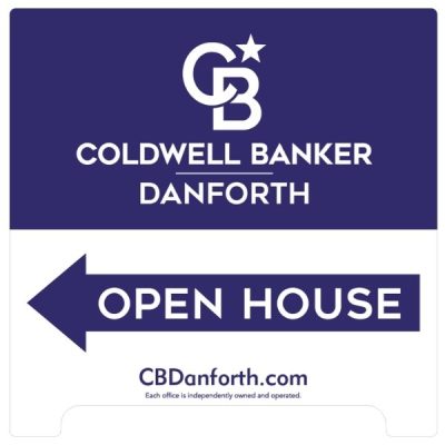 DA23 - OFFICE A-BOARD SIGN   24"X24" - PLYWOOD Printed On Both Sides