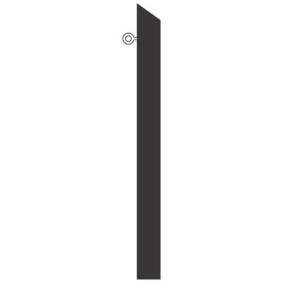 MN10 - MN HOMES LOCK BOX POST   6' - 4X4