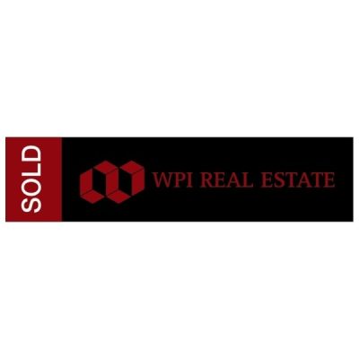 WI07 - OFFICE SOLD SIGN   6"X24" - POLYSTYRENE PLASTIC Printed On One Side