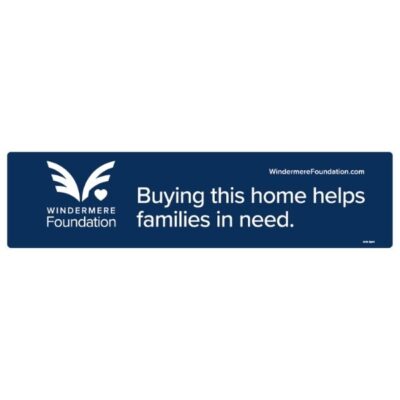 WN112 - W. FOUNDATION Rider (BUYING THIS HOME) 6"X24" - Plywood Printed On Both Sides