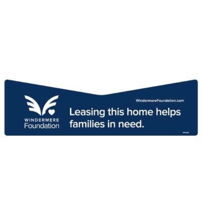 WN114 - W. FOUNDATION Rider (LEASING THIS HOME) V-DESign 7"X24" - Plywood Printed On Both Sides