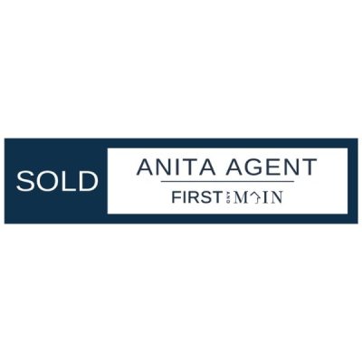 FM07 - PERSONALIZED SOLD SIGNS   6"X24" - POLYSTYRENE PLASTIC Printed On One Side
