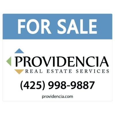 PV01 - OFFICE YARD SIGN   24"x30" - PLYWOOD Printed On Both Sides